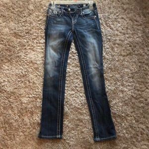 Girls skinny/straight leg jeans